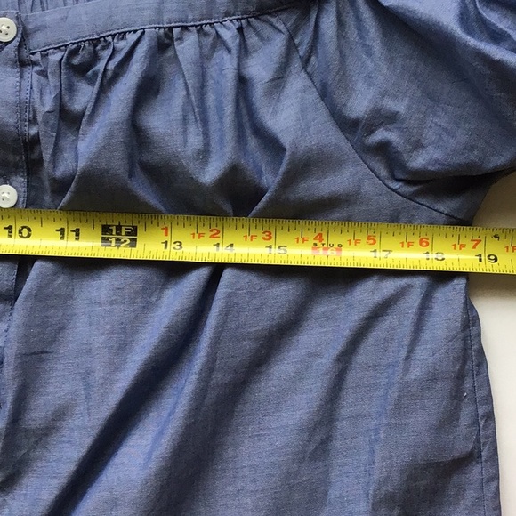 Chambray Off the Shoulder Top - Picture 10 of 11